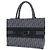 Borsa Tote Dior Medium Grigia Marrone - vista 3