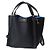 Céline Picca borsa Cube in vitello morbido Nero