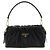 Borsa Prada in pelle Nappa nera Nero - vista 3