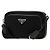 Prada Re-Nylon Mini Schultertasche Schwarz - Ansicht 4