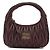 Miu Miu Borsa Hobo Wonder Materasse in pelle Napa Rosso - vista 3