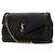 Saint Laurent Borsa grande in pelle di agnello grana Nero - vista 4