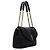 Saint Laurent Borsa grande in pelle di agnello grana Nero - vista 7
