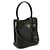 Prada Mini Borsa a Cestino in Pelle Saffiano Nero - vista 4