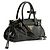 Prada Borsa a mano mini in pelle Bonny Nero - vista 4