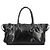 Borsa a mano Miu Miu in pelle lucida nera Nero