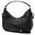 Prada Logo Triangle Leder Hobo-Tasche Schwarz - Ansicht 6