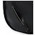 Loewe Borsa Hammock Slice in vitello lucido Nero - vista 8