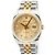 Rolex Orologio Combinazione Uomo Datejust con Quadrante Computer e Diamanti Originali Giallo - vista 8