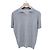 Brunello Cucinelli Baumwoll-Poloshirt mit kurzen Ärmeln Grau Braun