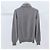 Brunello Cucinelli Kaschmir-Strickpolo Grey Braun - Ansicht 4