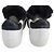 Moncler Sneakers in pelle bianca Rabbit con pelliccia e Velcro da donna Bianco - vista 6