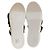 Moncler Sneakers in pelle bianca Rabbit con pelliccia e Velcro da donna Bianco - vista 7