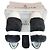 Moncler Sneakers in pelle bianca Rabbit con pelliccia e Velcro da donna Bianco - vista 9