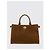 Burberry Borsa Tote Cotswolds Piccola Marrone - vista 4
