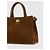 Burberry Borsa Tote Cotswolds Piccola Marrone - vista 6