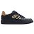 Burberry Sneaker Terrace in pelle e quadretti Blu - vista 4