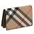 Burberry Check Folding Card Case Brown - view 5