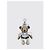 Charm Burberry Thomas Bear Argento - vista 4