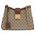 Padlock Gucci Borsa a spalla Medium GG Supreme con lucchetto Brown KHNKG Marrone
