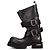 Balenciaga Botas altas Venom Preto - vista 4