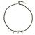 Balenciaga Collana in metallo Typo Argento - vista 4
