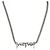 Balenciaga Collana in metallo Typo Argento - vista 5