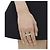 Anello Alexander McQueen Skull Pearl Oro D'oro - vista 5