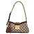 Padlock Gucci Borsa a spalla piccola GG Supreme con lucchetto Brown KHNKG Marrone