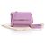 Marni Borsa Trunk Medium in Saffiano Porpora - vista 14