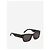 Balenciaga Occhiali da sole Max Square AF Nero - vista 5