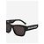 Balenciaga Occhiali da sole Max Square AF Nero - vista 7