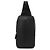 Sac porte-documents Gucci Mitos Slingback Noir Cuir