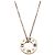 Tiffany & Co Collana con pendente Atlas in oro rosa e diamanti
