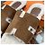 Hermès Izmir Shearling Sandal Slipper Brown - view 7