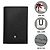 Montblanc Porta-cartões Carteira Sartorial Leather Black Preto