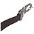 Salvatore Ferragamo Reversible Leather Belt NERO+HICORY Brown - view 7