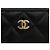 Chanel Portacarte con zip Classic Caviar Gold Nero - vista 13