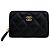 Chanel Portacarte con zip Classic Caviar Gold Nero - vista 7