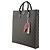 Gucci Gray GG Supreme Canvas Ophidia Medium Document Tote Bag - view 2
