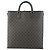Gucci Gray GG Supreme Canvas Ophidia Medium Document Tote Bag - view 3
