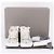 Alexander Mcqueen Sneakers Oversole Metallic Bianco - vista 10