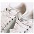 Alexander Mcqueen Sneakers Oversole Metallic Bianco - vista 2