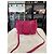 Prada Borsa a tracolla matelassé Pocono con catena Rosa - vista 5