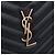 Saint Laurent Portadocumenti Monogram in Matelassé da donna Nero - vista 6