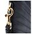 Saint Laurent Portadocumenti Monogram in Matelassé da donna Nero - vista 8