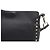 Valentino Borsa Hobo Crossbody Rockstud in pelle Medium Garavani Nero - vista 10
