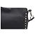 Valentino Borsa Hobo Crossbody Rockstud in pelle Medium Garavani Nero - vista 3
