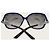 Gucci Lunettes de soleil à monture entrelacée Blue Silver Bleu - vue 4