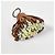 Hermès Pingente de bolsa chaveiro de couro tricolor com borla Dourado - vista 4